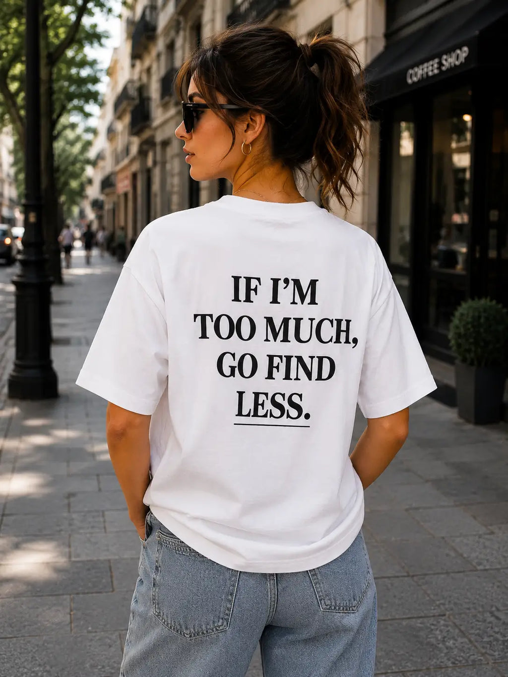 Go Find Less Drop Shoulder T-Shirt | 3rd Generation