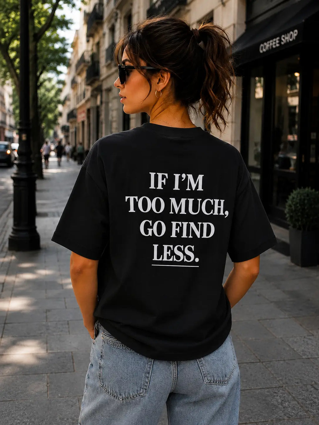 Go Find Less Drop Shoulder T-Shirt | 3rd Generation