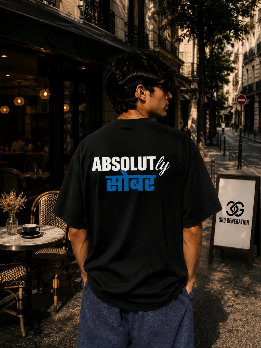 Absolutely Sober Drop Shoulder T-Shirt | 3rd Generation