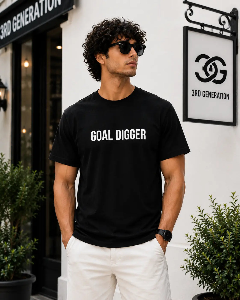 Goal Digger Slogan T-Shirt | 3rd Generation