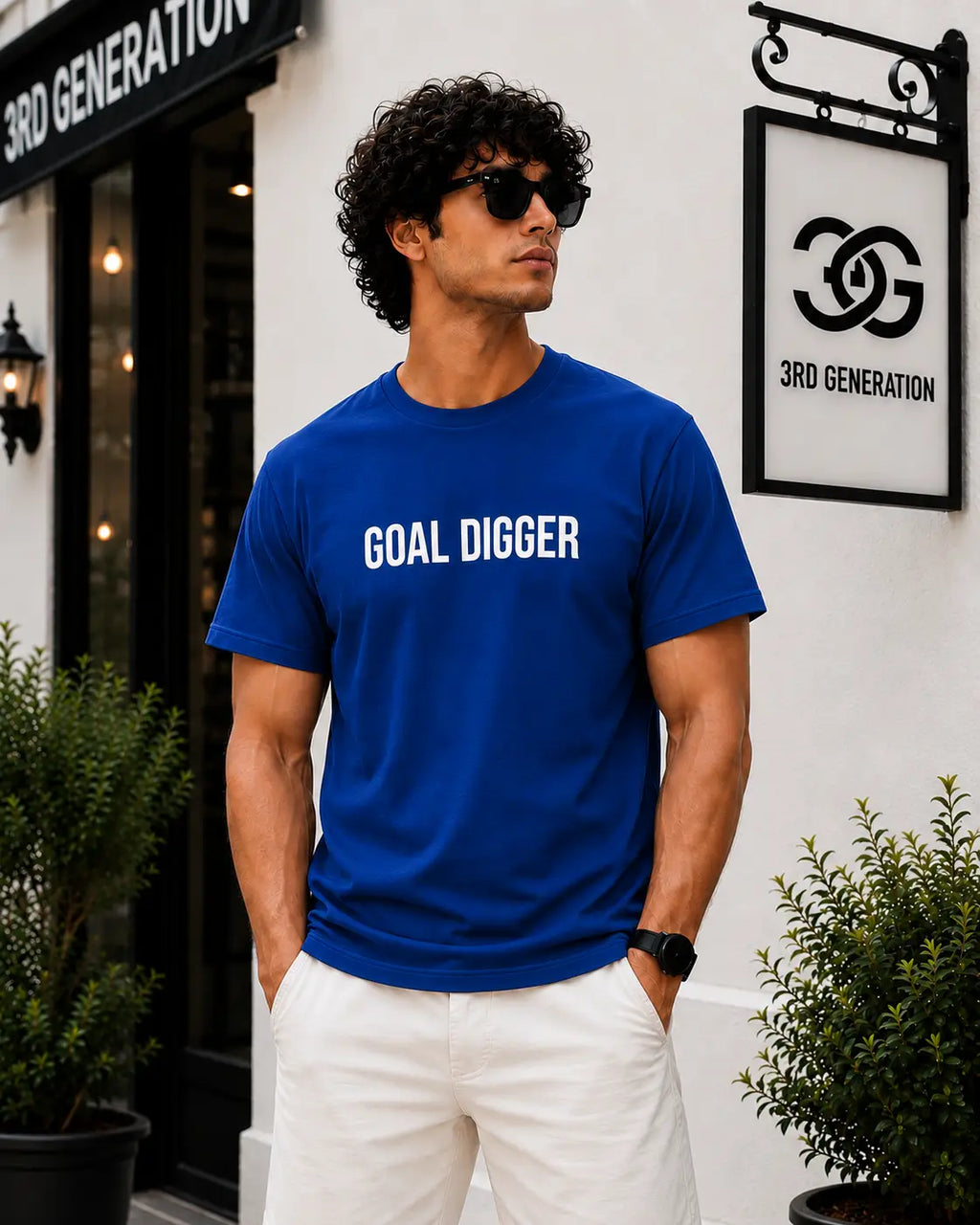Goal Digger Slogan T-Shirt | 3rd Generation