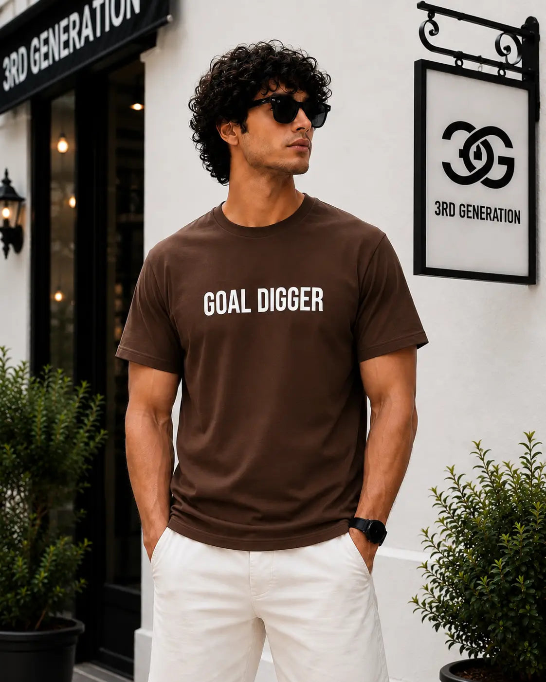 Goal Digger Slogan T-Shirt | 3rd Generation
