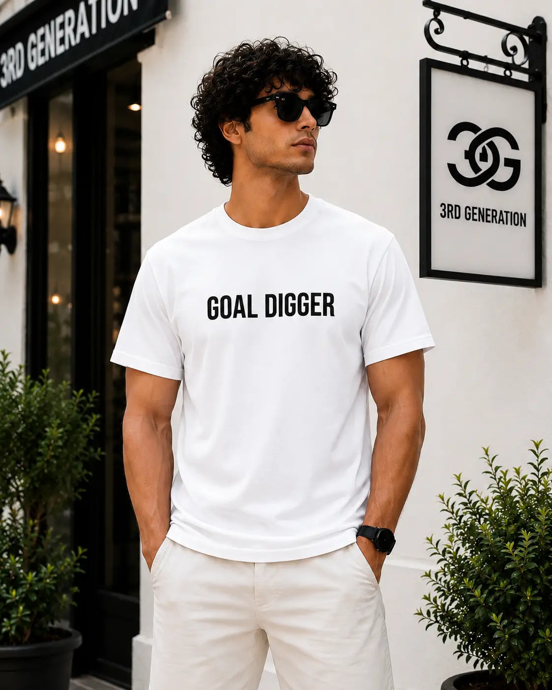 Goal Digger Slogan T-Shirt | 3rd Generation
