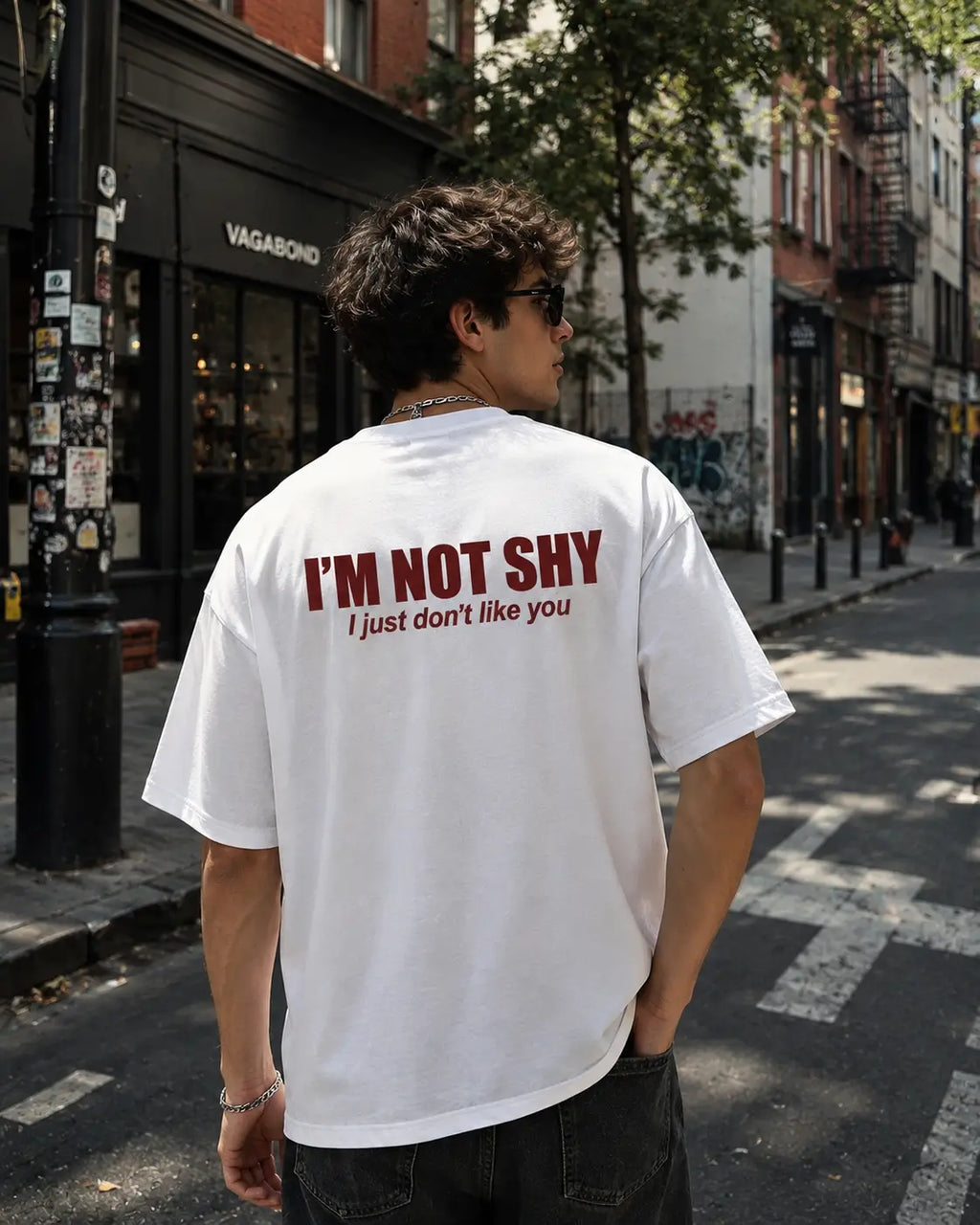 I’m Not Shy Drop Shoulder T-Shirt | 3rd Generation