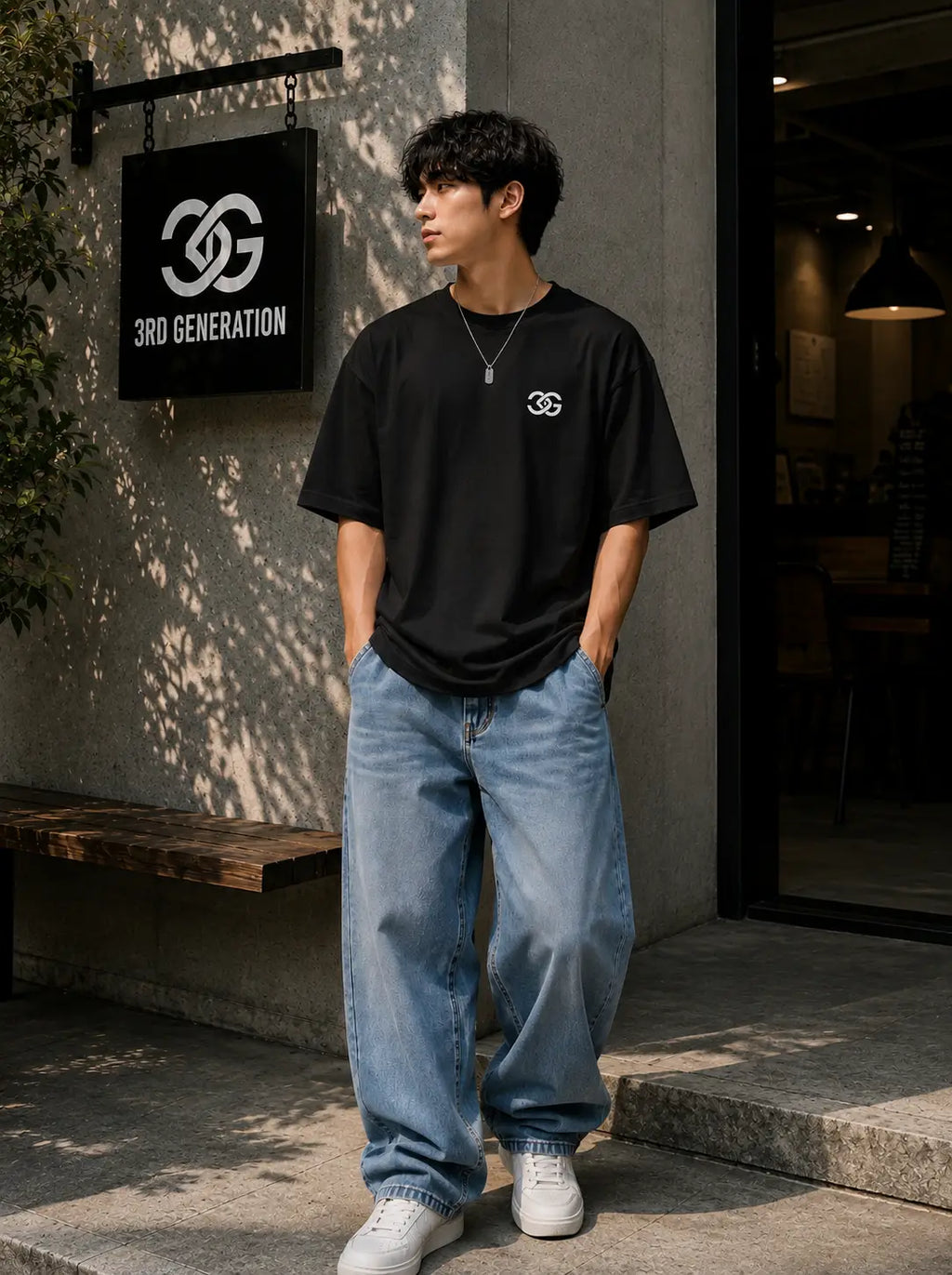 Invest in Yourself Drop Shoulder T-Shirt  | 3rd Generation