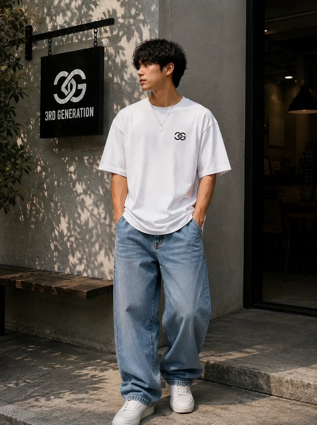Invest in Yourself Drop Shoulder T-Shirt  | 3rd Generation