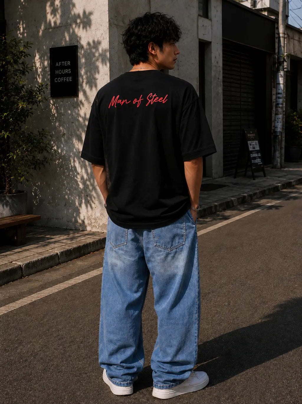 Man of Steel Drop Shoulder T-Shirt | 3rd Generation