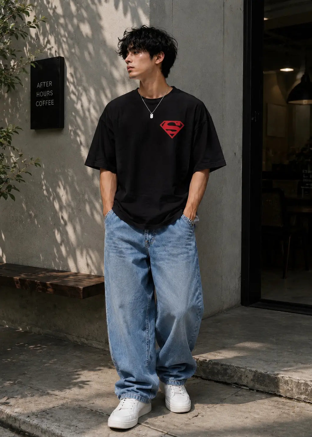 Man of Steel Drop Shoulder T-Shirt | 3rd Generation