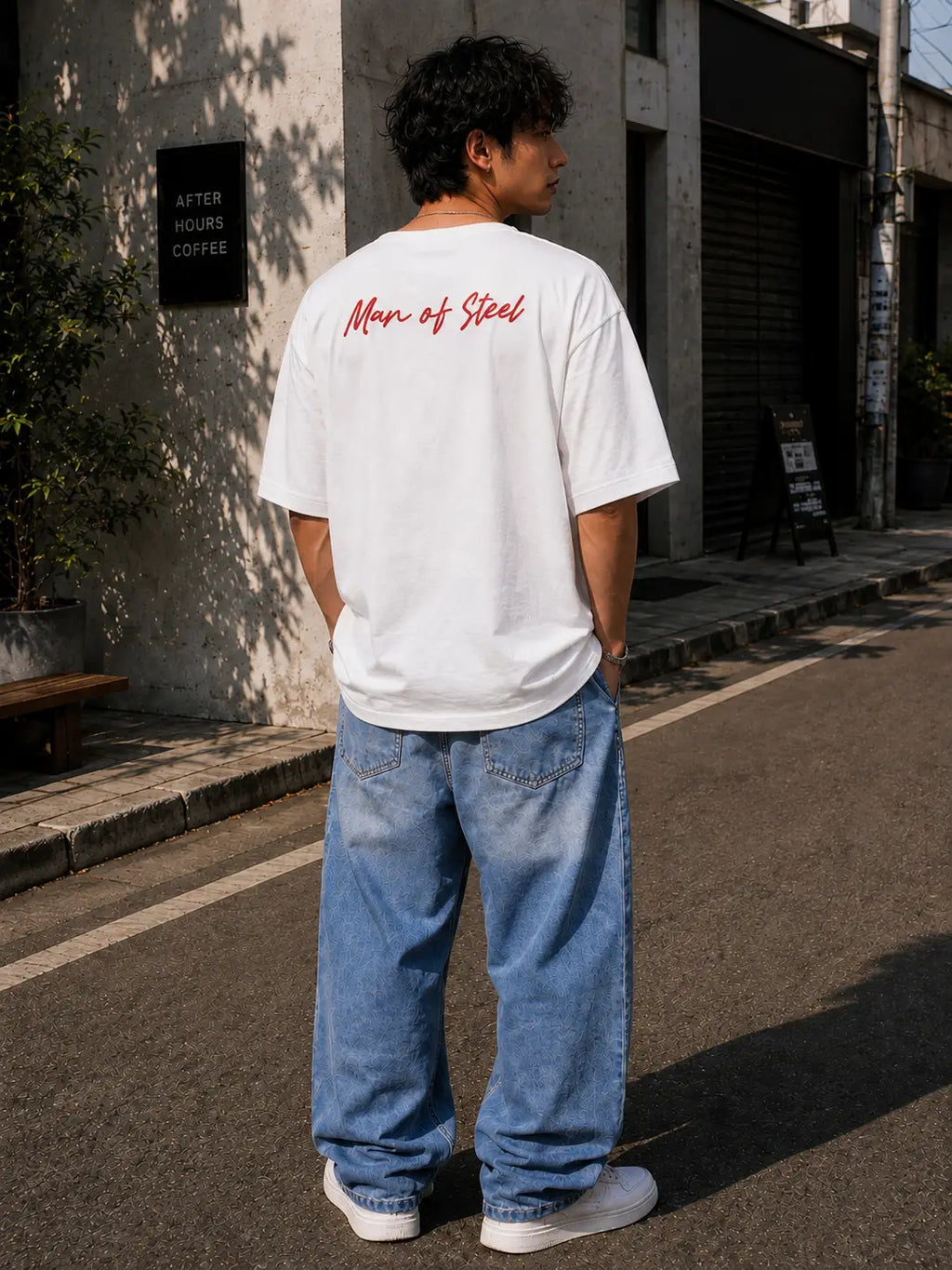Man of Steel Drop Shoulder T-Shirt | 3rd Generation
