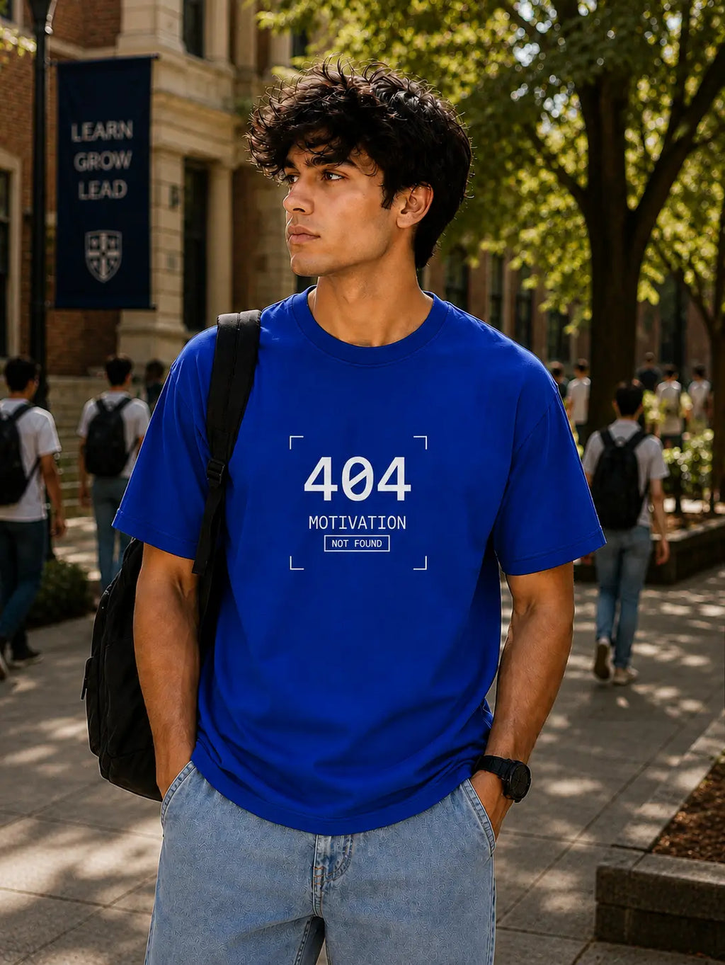 404 Motivation Not Found Graphic T-Shirt | 3rd Generation