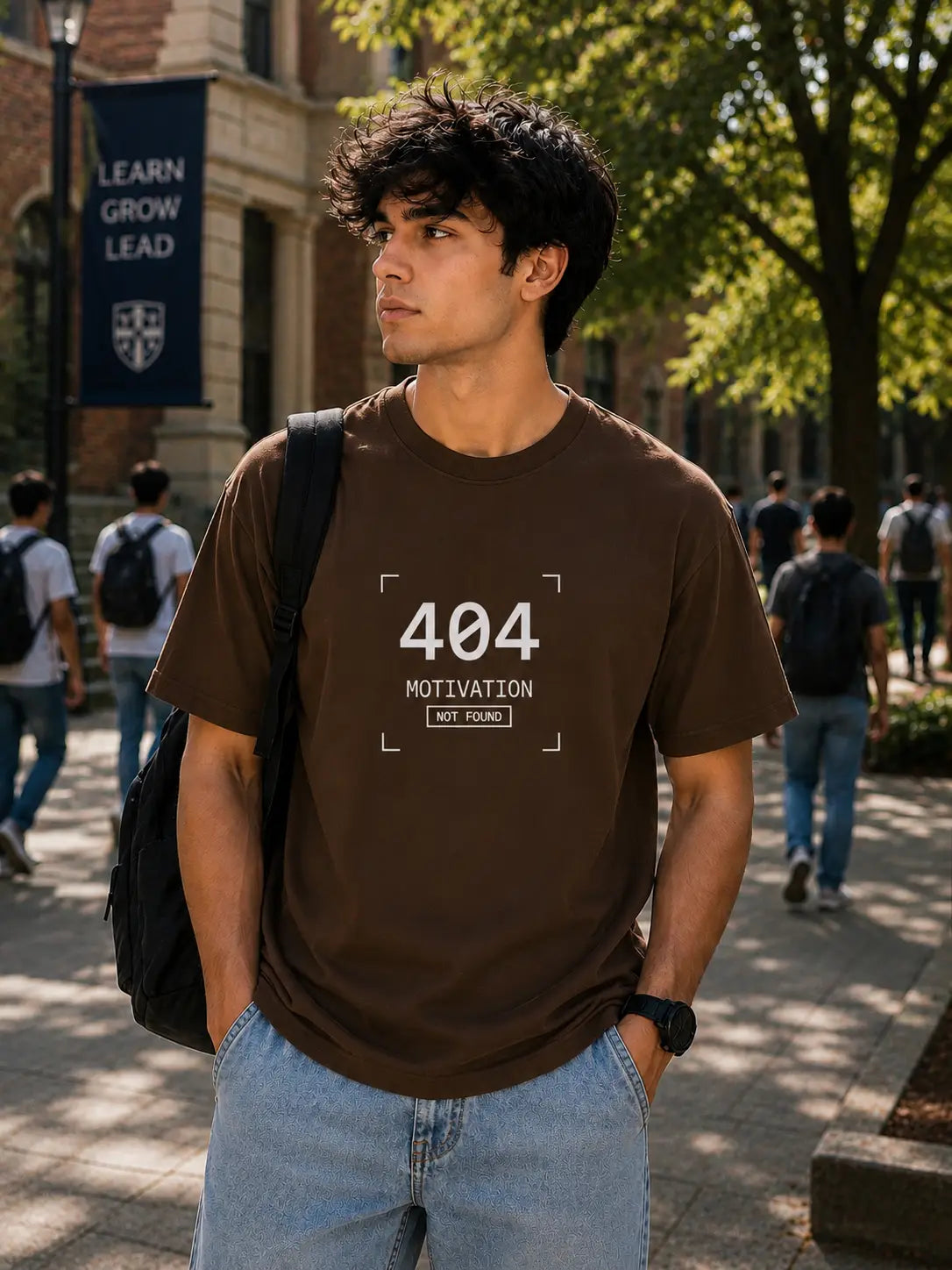 404 Motivation Not Found Graphic T-Shirt | 3rd Generation