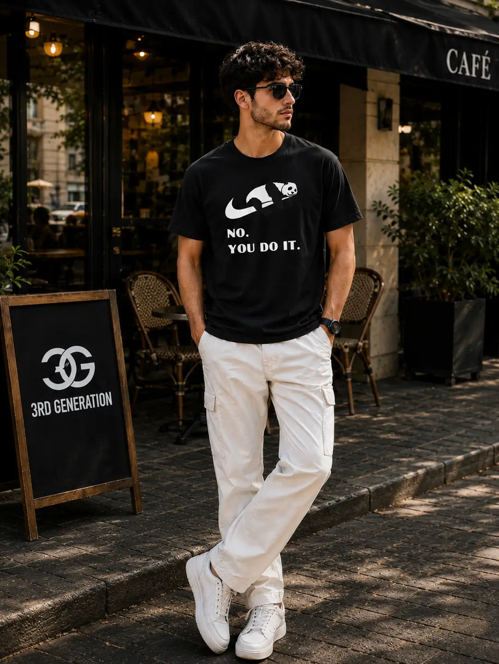 No, You Do It Panda Graphic T-Shirt | 3rd Generation