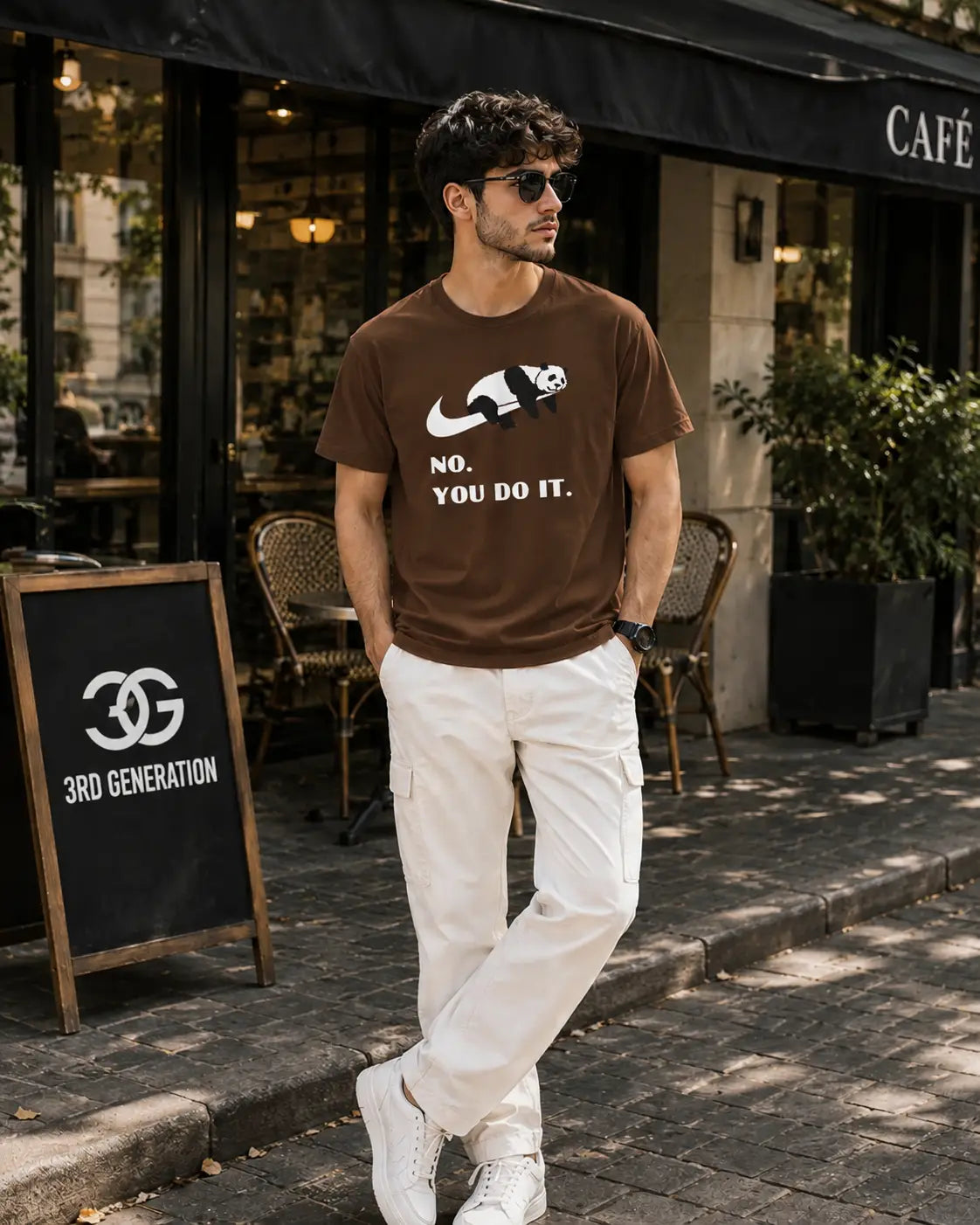 No, You Do It Panda Graphic T-Shirt | 3rd Generation