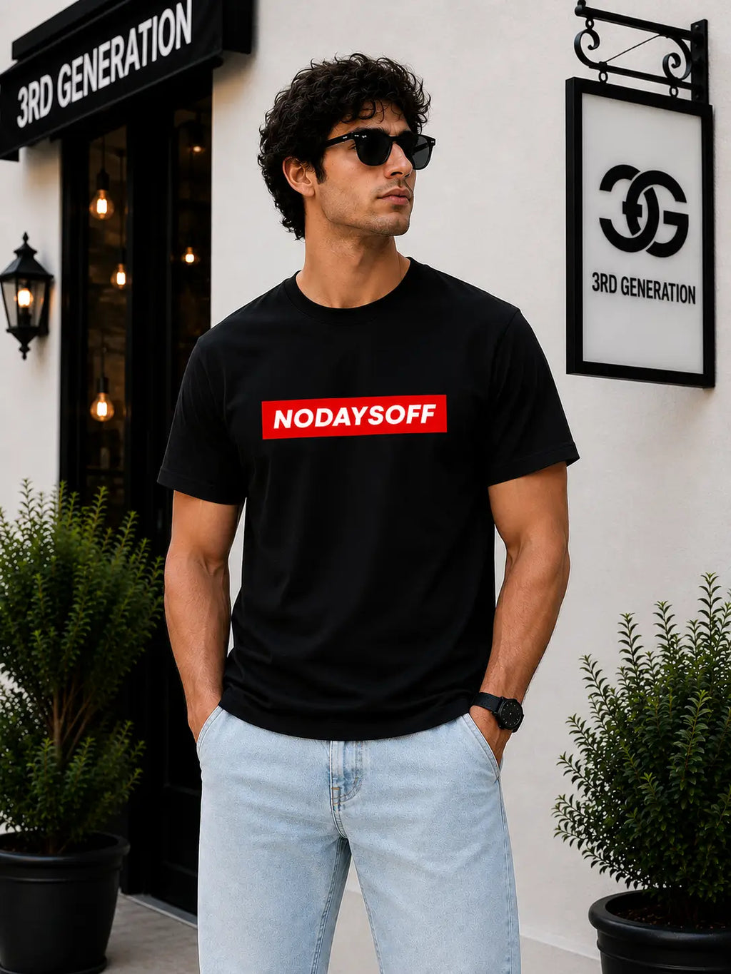 No Days Off Graphic T-Shirt | 3rd Generation
