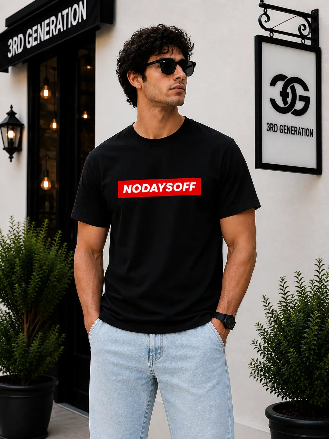 No Days Off Graphic T-Shirt | 3rd Generation