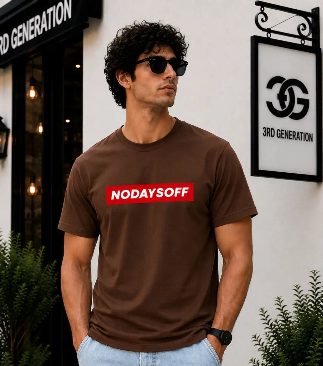 No Days Off Graphic T-Shirt | 3rd Generation