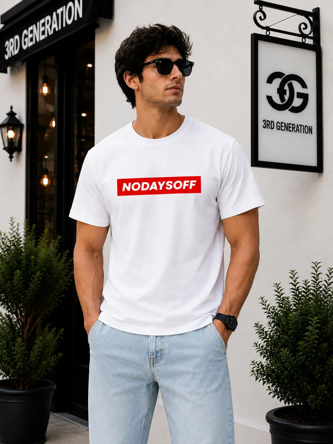 No Days Off Graphic T-Shirt | 3rd Generation