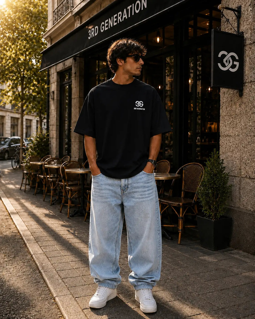 Peace Over Everything Drop Shoulder T-Shirt | 3rd Generation