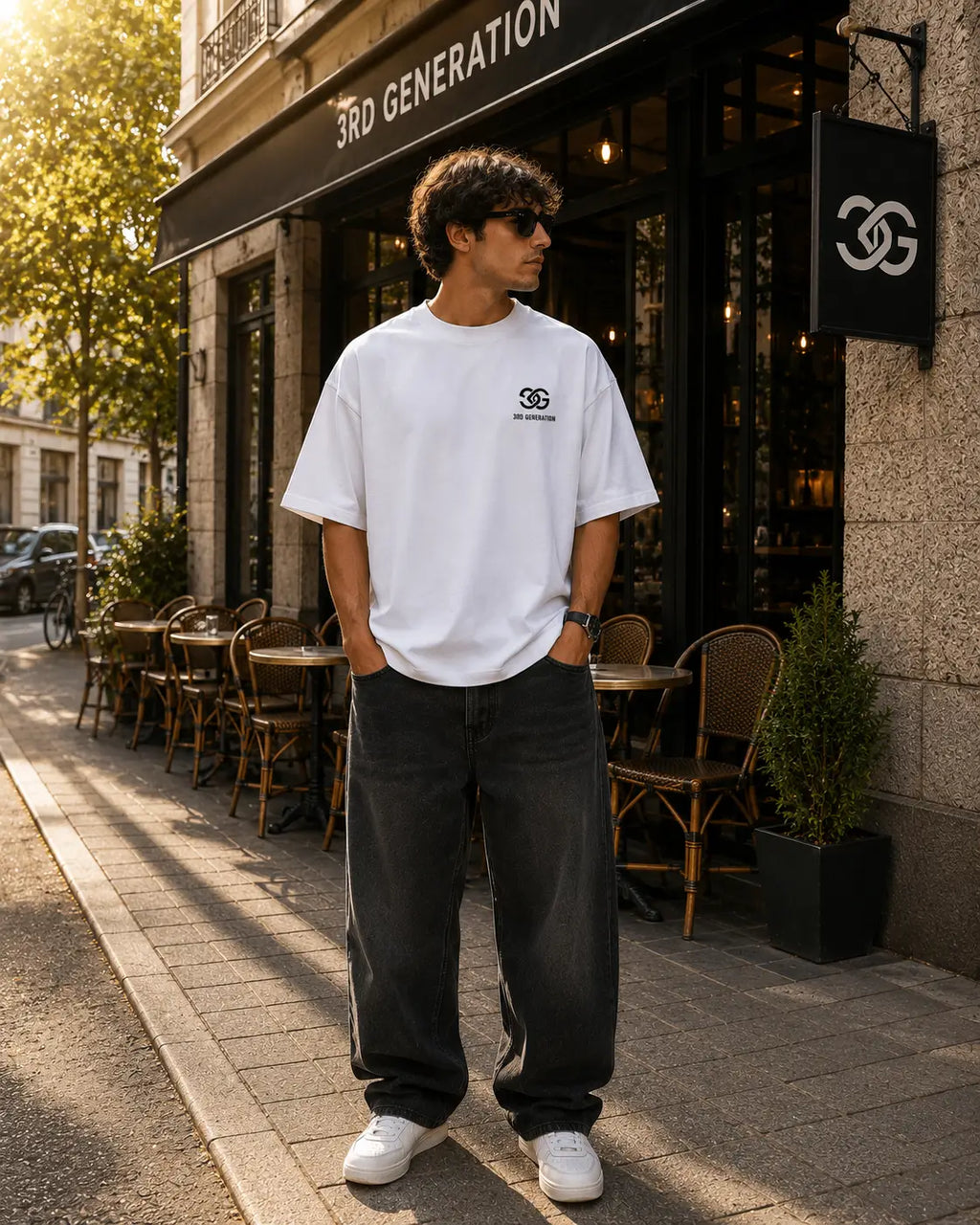 Peace Over Everything Drop Shoulder T-Shirt | 3rd Generation