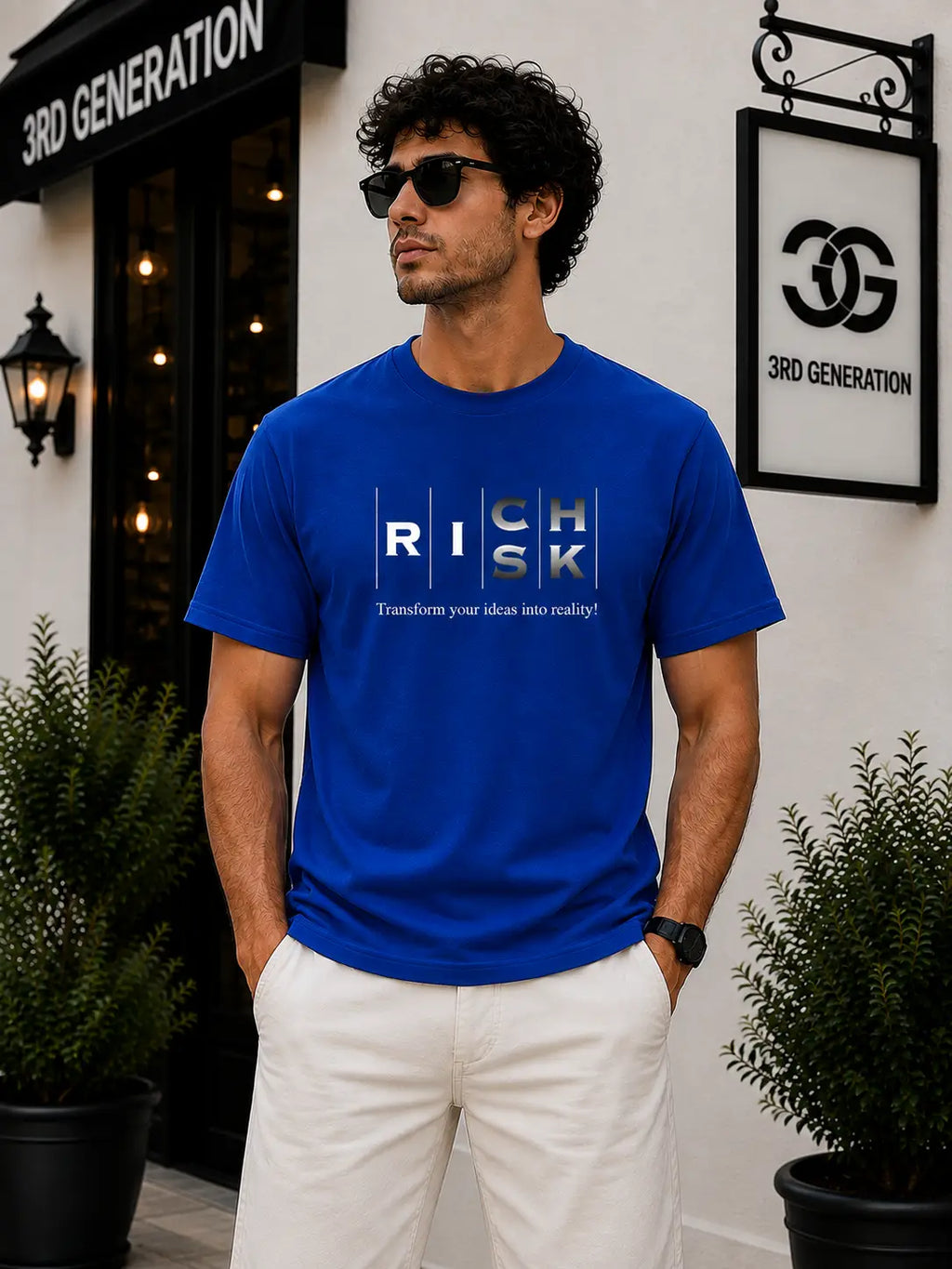 Rich & Risk Graphic T-Shirt | 3rd Generation
