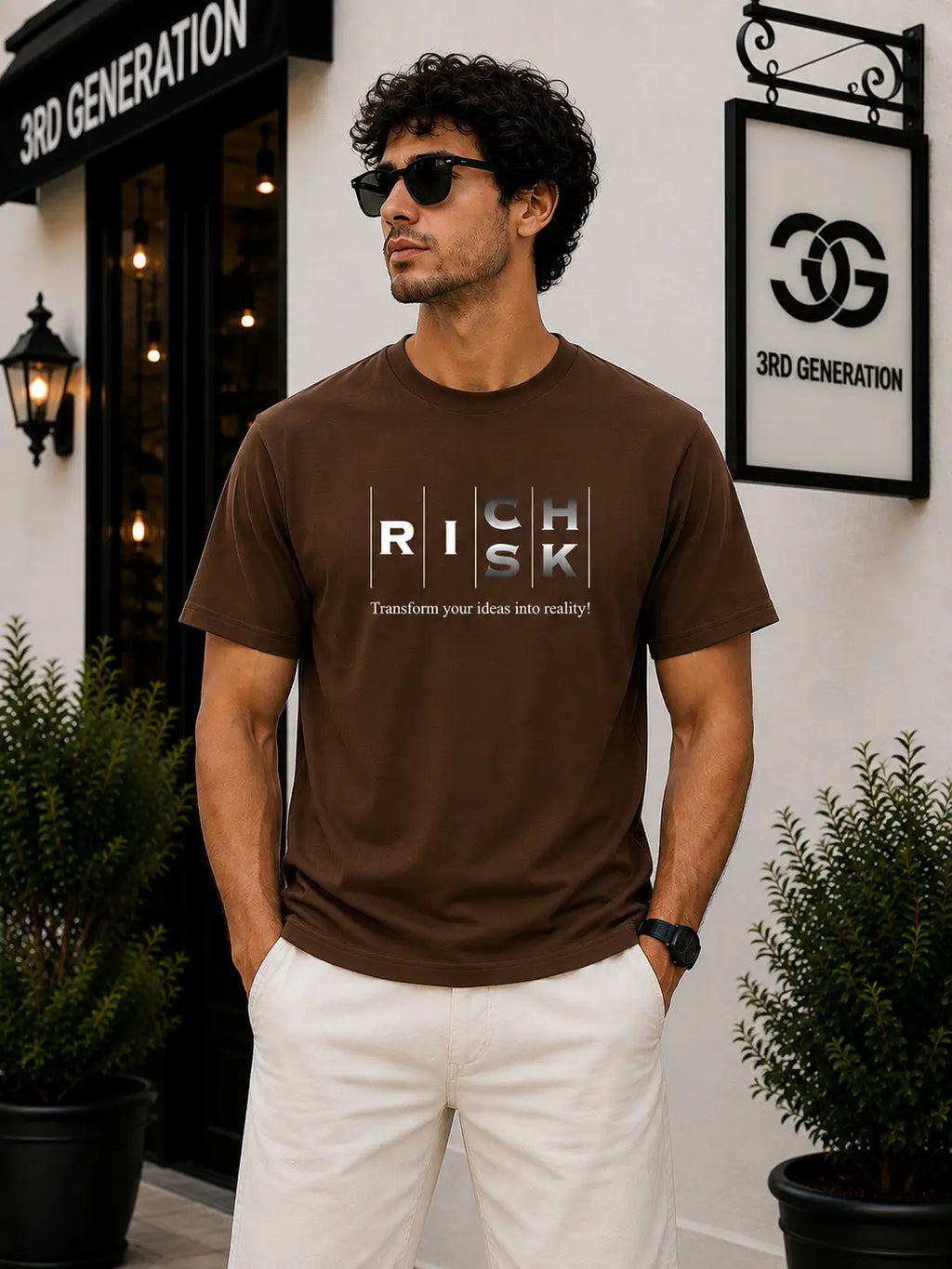 Rich & Risk Graphic T-Shirt | 3rd Generation