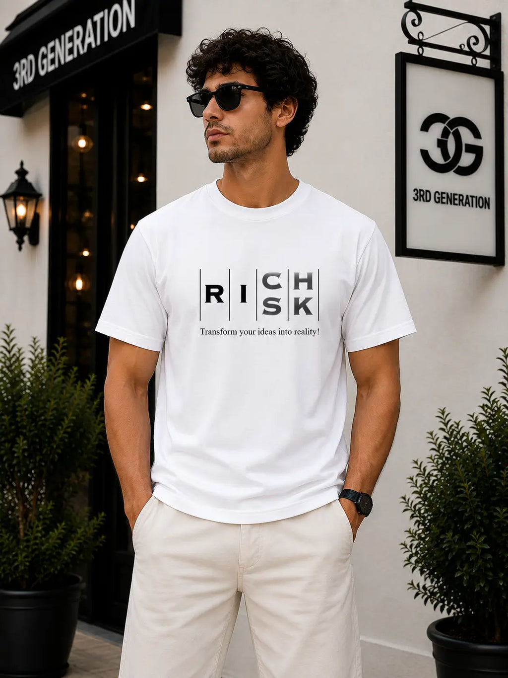 Rich & Risk Graphic T-Shirt | 3rd Generation