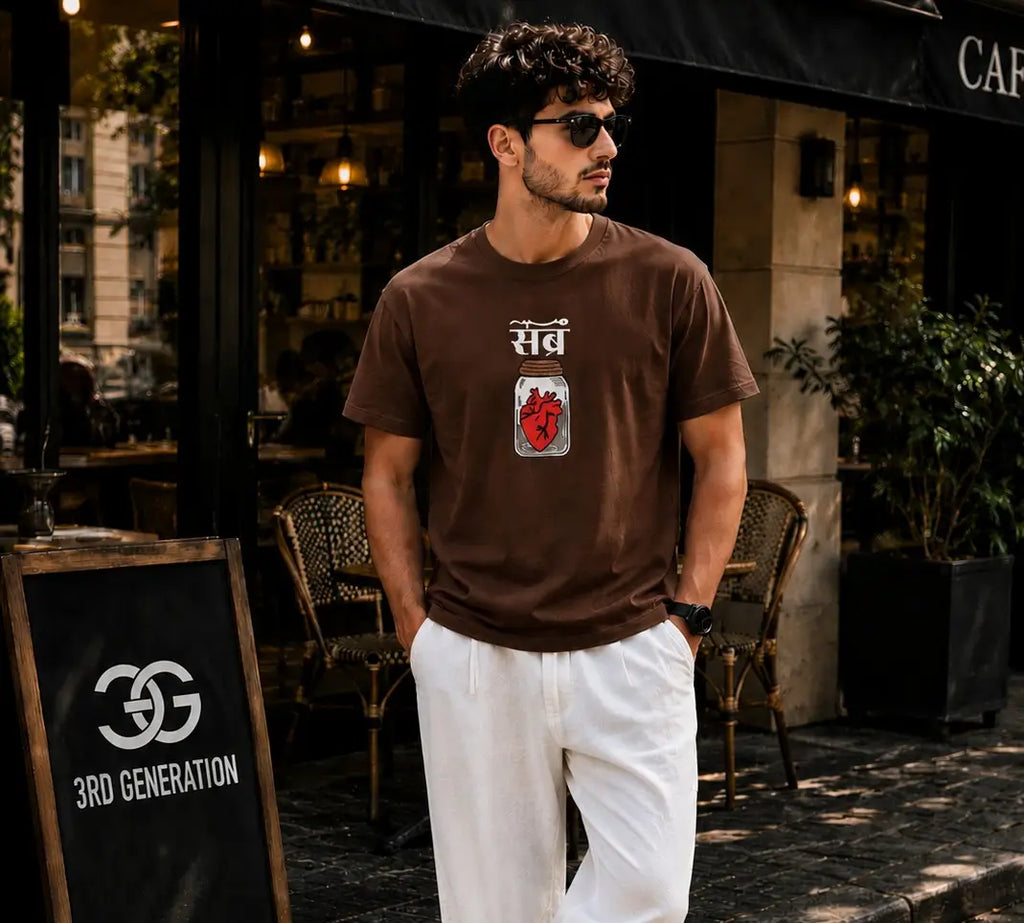 Sabr Heart Graphic T-Shirt | 3rd Generation