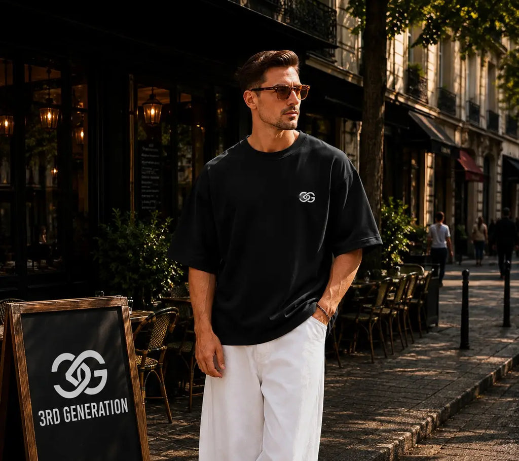 Be Useless Slogan Drop Shoulder T-Shirt | 3rd Generation