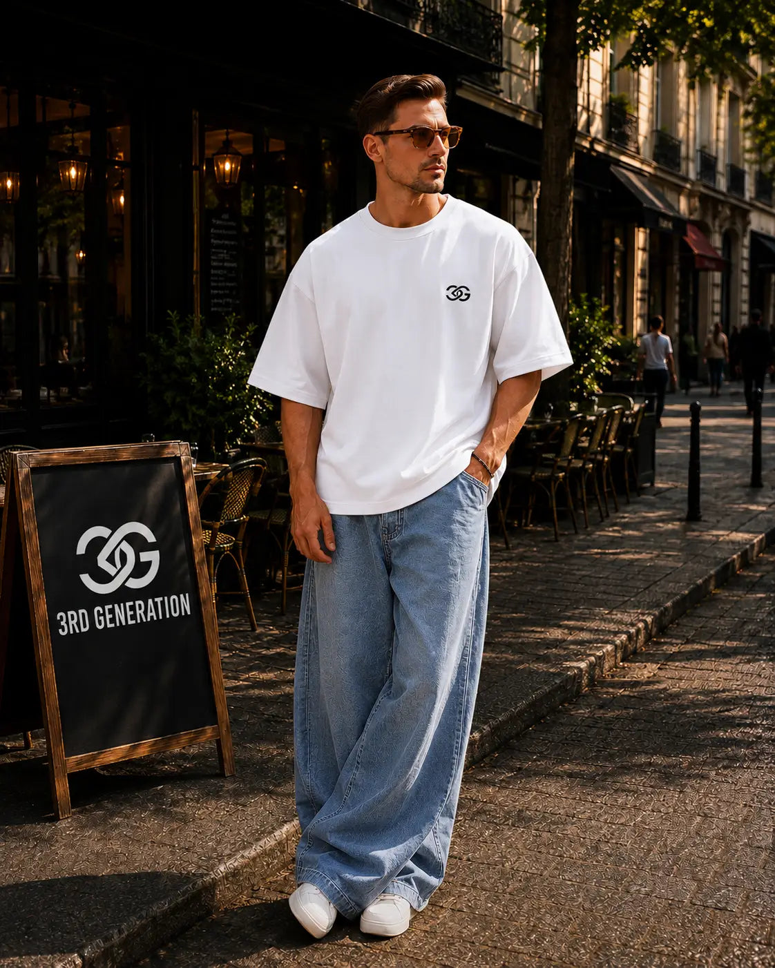Be Useless Slogan Drop Shoulder T-Shirt | 3rd Generation