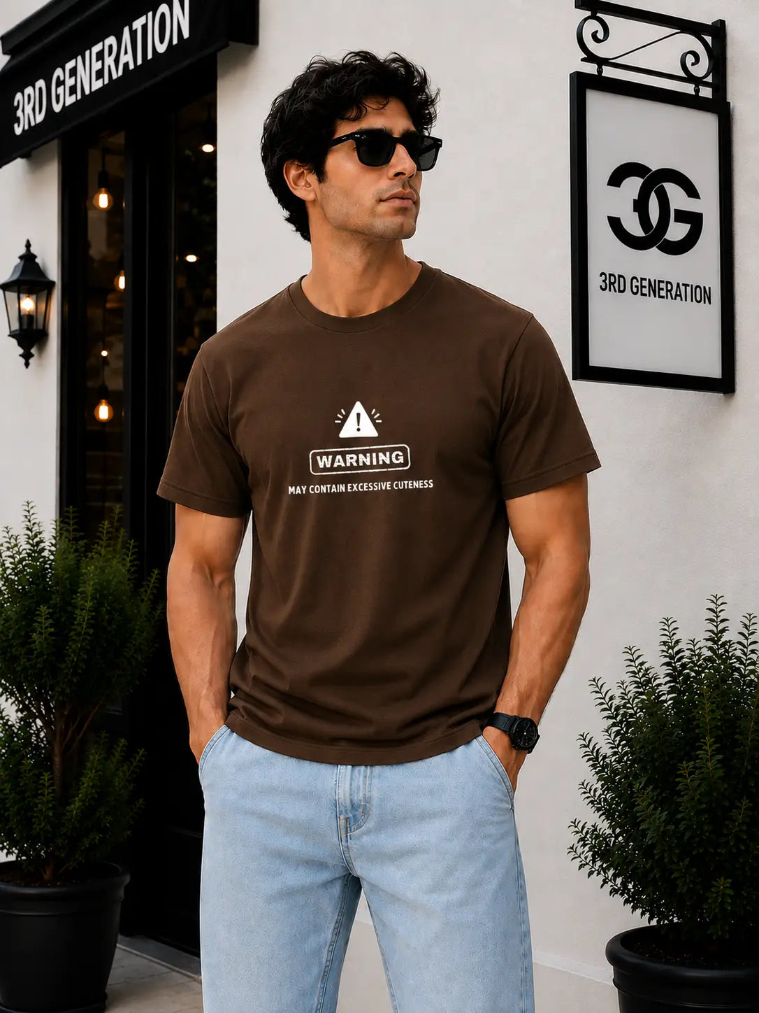 Warning: Excessive Cuteness Graphic T-Shirt  | 3rd Generation