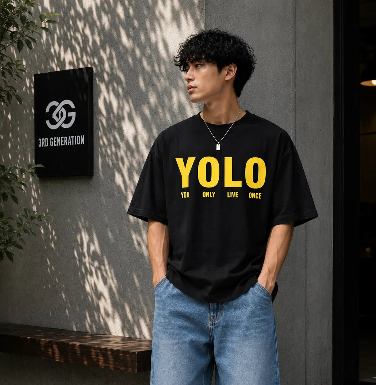 YOLO Drop Shoulder T-Shirt | 3rd Generation